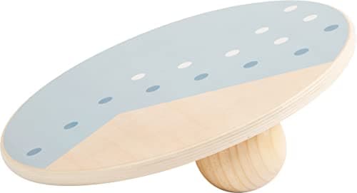 Small foot Balancierbrett "Adventure" aus stabilem Holz, mit zwei einschraubbaren Holzkugeln, ab 5 Jahren, 12243