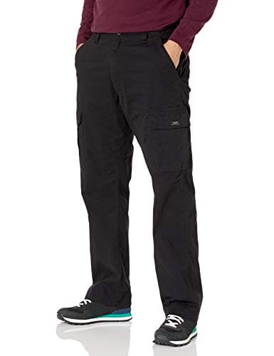 Wrangler Jeans Uomo Cargo Pant, Relaxed Fit, Straight Leg, Nero (Black), 34W / 32L