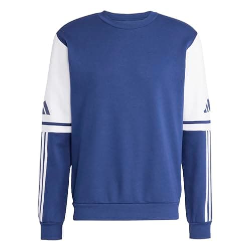 Adidas Uomo SQUADRA25 Sweat Crew, Team Navy Blue 2/White, XXL