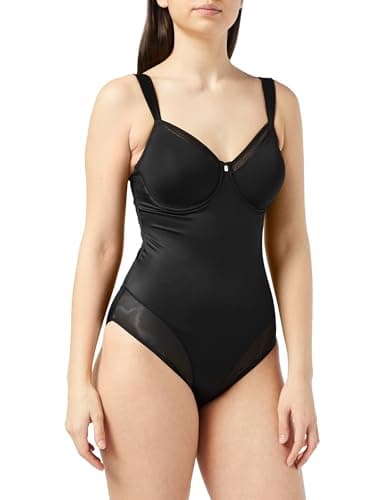 Triumph Damen Shaping-Body True Shape Sensation BSW, mit Bügel, Gepolstert, 95B, Schwarz