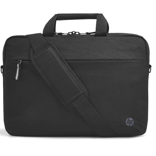 HP Professional, Borsa per Notebook fino a 14.1", Creata con Materiale Riciclato, Pass-through per il Trolley, Tasca RFID, Tasca Tracker Bluetooth, Nera