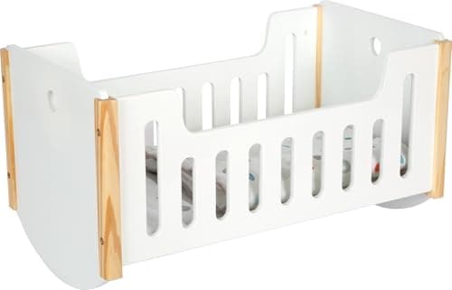 small foot Cuna Little Button Madera Ropa Cama Reversible Acc muñecas niños de 3 años 12660