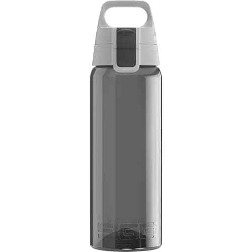 Sigg Total Color Anthracite Borraccia Tritan (0,6 L), Borraccia Ermetica e Priva di Sostanze Nocive, Leggerissima e Robusta Borraccia Design in Tritan