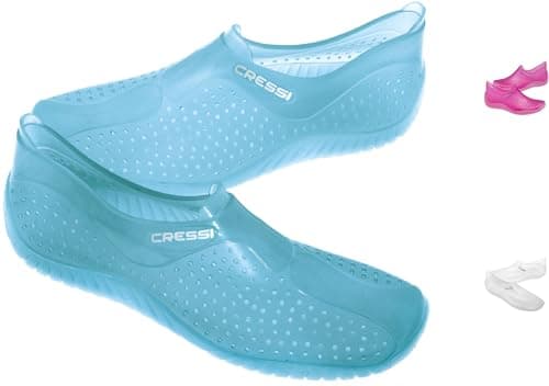 CRESSI Water Shoes, Scarpette Sportive Uso Acquatico/Mare/Spiaggia Adulti, Ragazzi e Bambini, Acquamarina, 29/30 EU