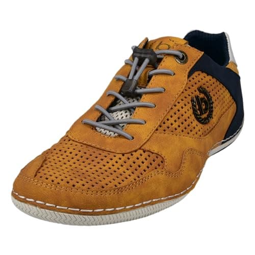 bugatti Canario, Zapatillas Bajas, Hombre, Amarillo, 45 EU
