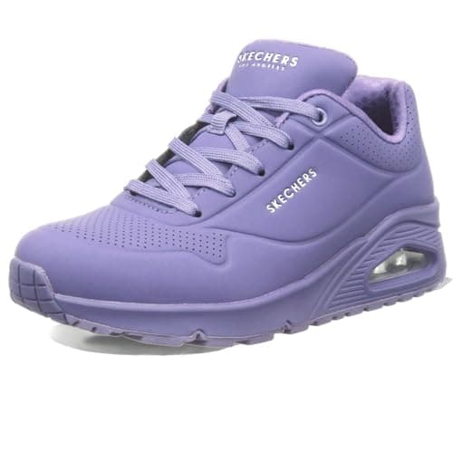 Skechers Femme UNO Stand on AIR, Maille Durabuck Lilas, 39 EU